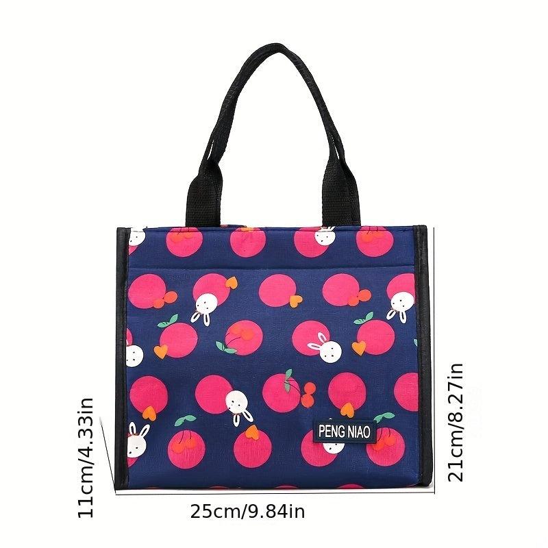 Portable Folding Lunch Bag Insulated Lunch Box For Camping Picnic