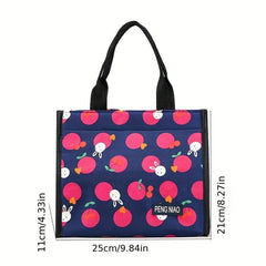 Portable Folding Lunch Bag Insulated Lunch Box For Camping Picnic