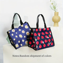 Portable Folding Lunch Bag Insulated Lunch Box For Camping Picnic