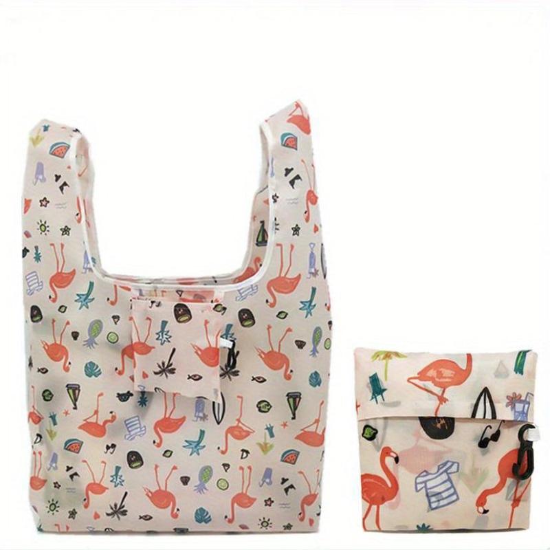 Foldable Satchel Bag Lightweight Portable Cloth Shopping Bag