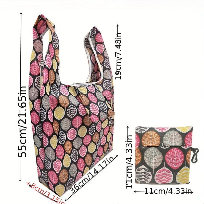 Foldable Satchel Bag Lightweight Portable Cloth Shopping Bag