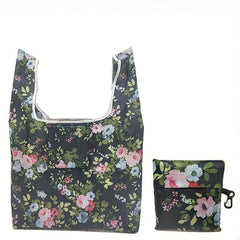 Foldable Satchel Bag Lightweight Portable Cloth Shopping Bag