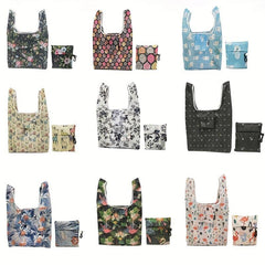 Foldable Satchel Bag Lightweight Portable Cloth Shopping Bag