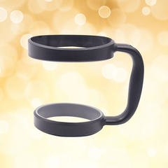 1pc Handle Tumbler Cup Holder Mug Insulated Grip Coffee Travel Oz Handles