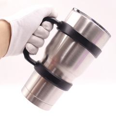 1pc Handle Tumbler Cup Holder Mug Insulated Grip Coffee Travel Oz Handles