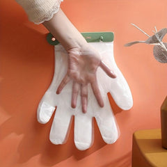 Disposable Glove Storage Clip Wall Mounted Glove Rack with 200 Gloves