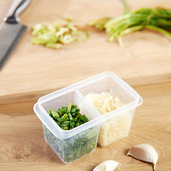 2pcs Scallion Ginger Garlic Seasoning Box - Fresh Ingredient Preservation