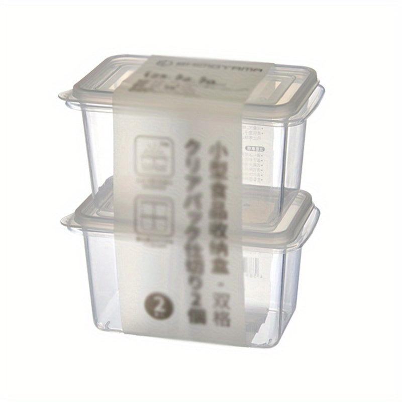 2pcs Scallion Ginger Garlic Seasoning Box - Fresh Ingredient Preservation