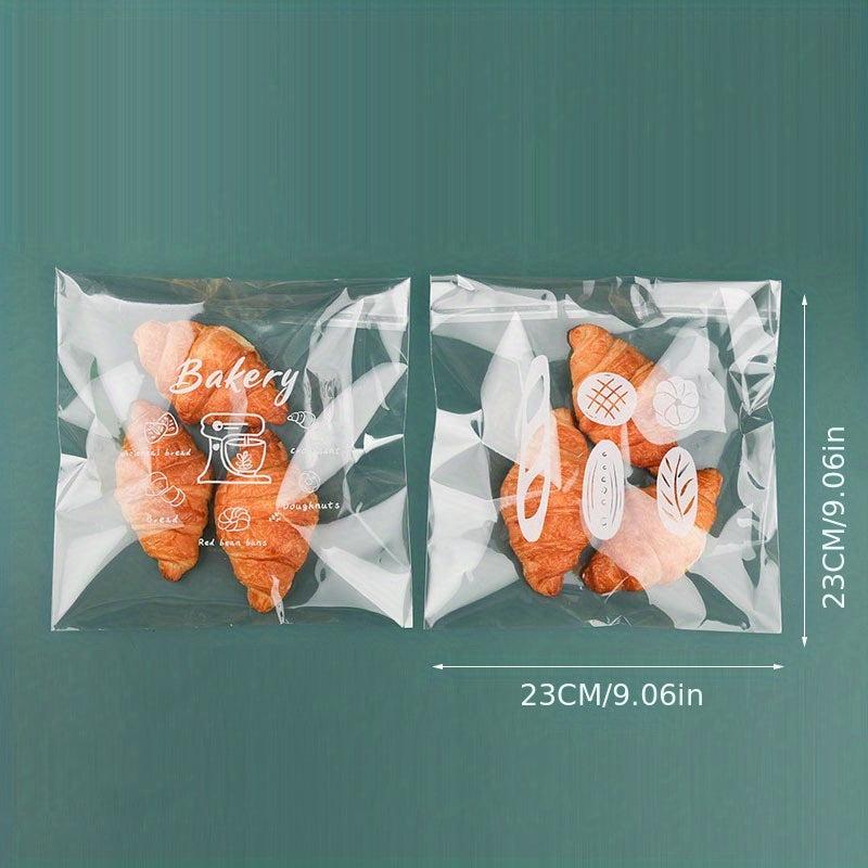 50 Pcs Self Sealing Plastic Bags for Snacks Jewelry Food Storage