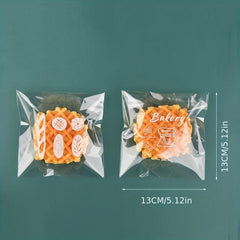 50 Pcs Self Sealing Plastic Bags for Snacks Jewelry Food Storage