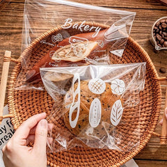 50 Pcs Self Sealing Plastic Bags for Snacks Jewelry Food Storage