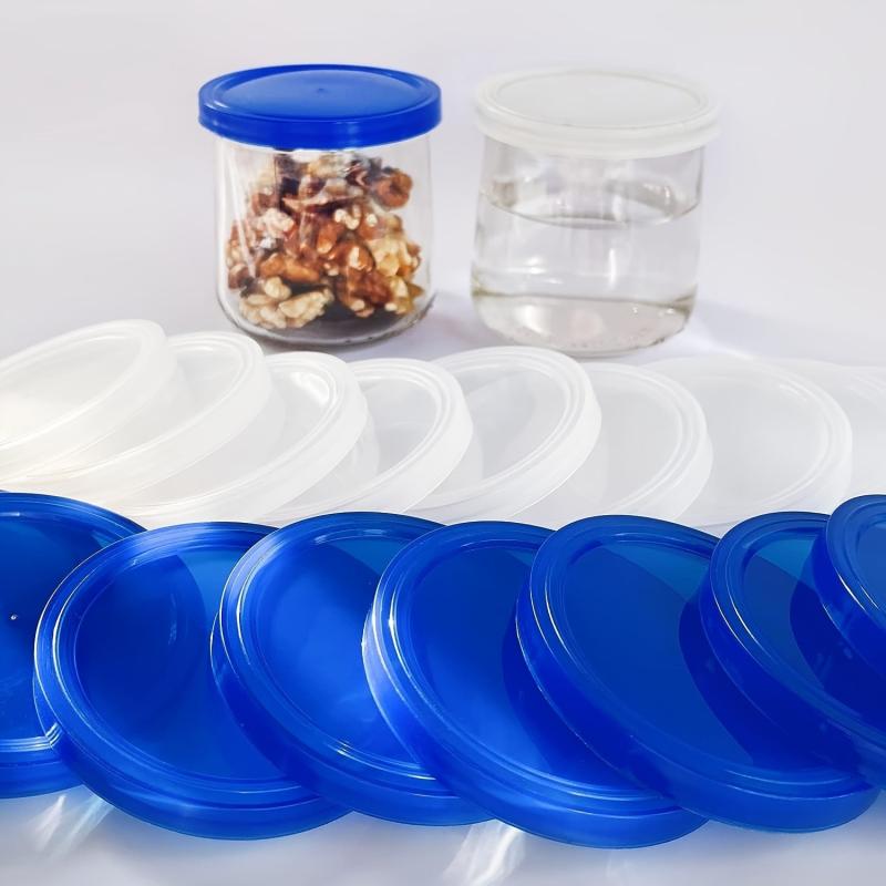 Yogurt Jar Sealed Leakproof Lids Reusable Storage Replacement