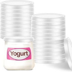 Yogurt Jar Sealed Leakproof Lids Reusable Storage Replacement