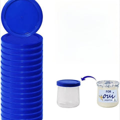 Yogurt Jar Sealed Leakproof Lids Reusable Storage Replacement