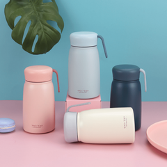 350ml Vacuum Insulated Mini Water Bottle Travel Thermal Cup Hot/Cold Bev