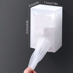 100pcs Sink Filter w/ Storage Box Disposable Mesh Sink Strainer Drain Residue