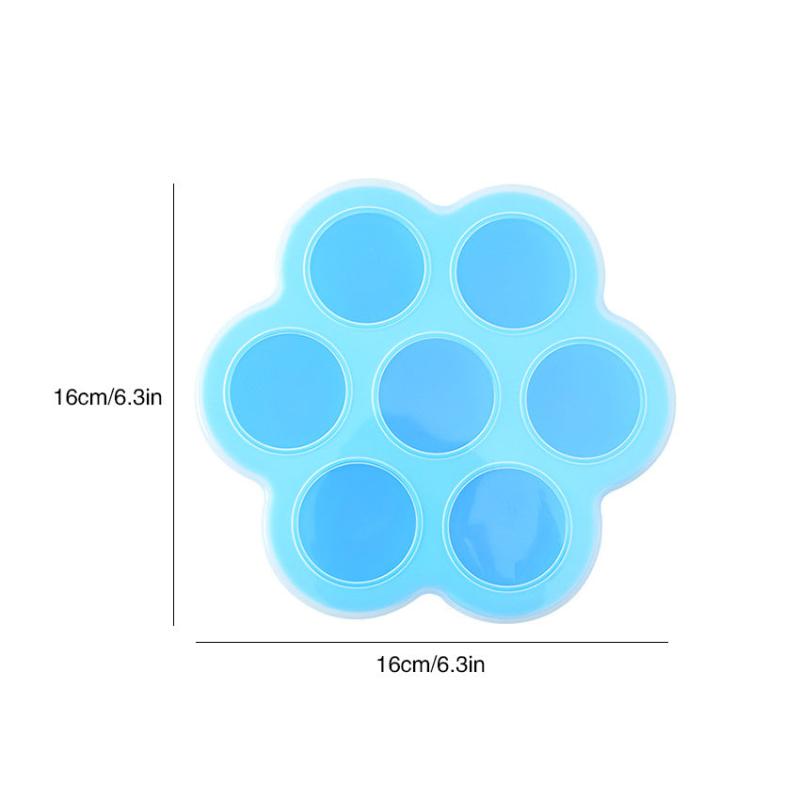 Silicone Food Storage Box with Fresh Seal - Ideal for Meatballs, Ice