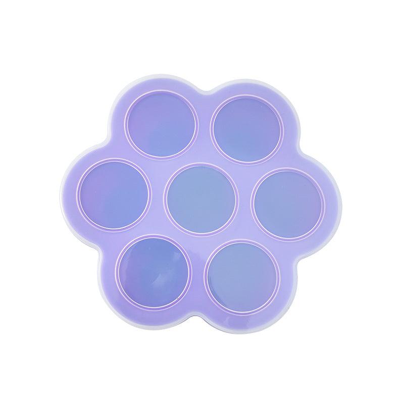 Silicone Food Storage Box with Fresh Seal - Ideal for Meatballs, Ice