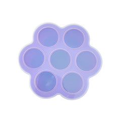 Silicone Food Storage Box with Fresh Seal - Ideal for Meatballs, Ice