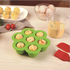 Silicone Food Storage Box with Fresh Seal - Ideal for Meatballs, Ice
