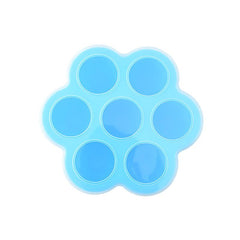 Silicone Food Storage Box with Fresh Seal - Ideal for Meatballs, Ice