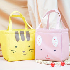 Cartoon Insulated Bento Bag Tote Lunch Box Ice Pack Picnic Waterproof Bag