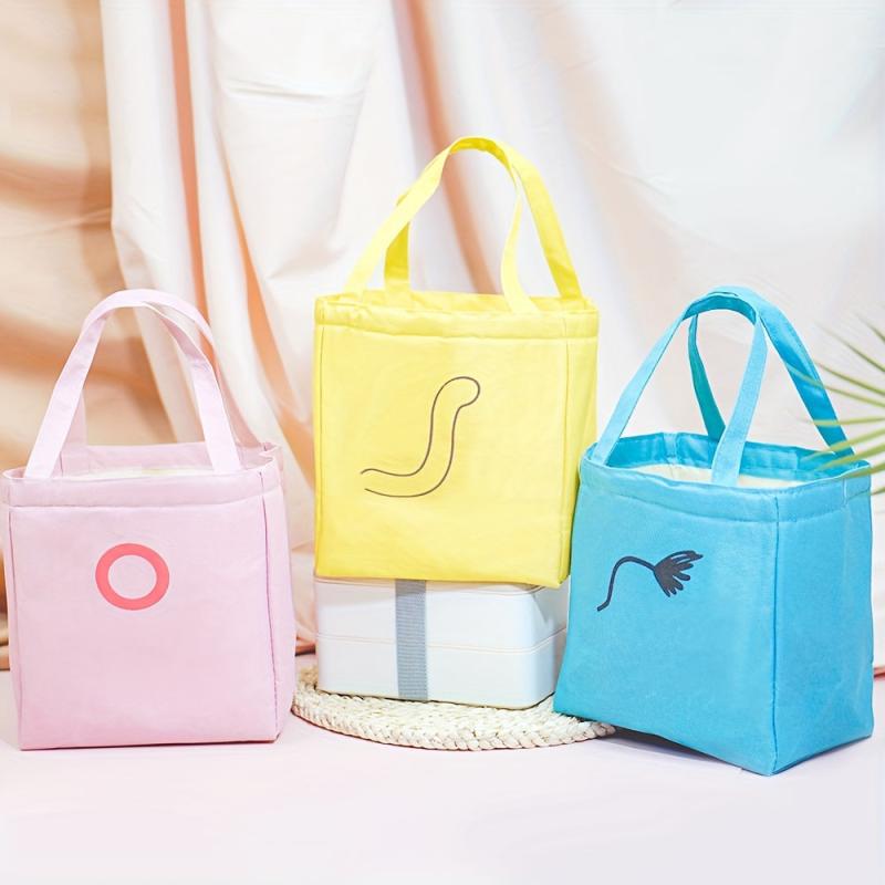 Cartoon Insulated Bento Bag Tote Lunch Box Ice Pack Picnic Waterproof Bag