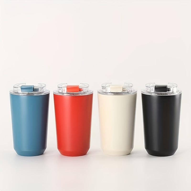 13oz Stainless Steel Travel Coffee Mug Leak Proof Lid Insulated Water Cup