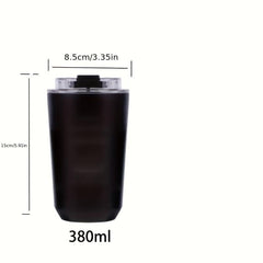13oz Stainless Steel Travel Coffee Mug Leak Proof Lid Insulated Water Cup