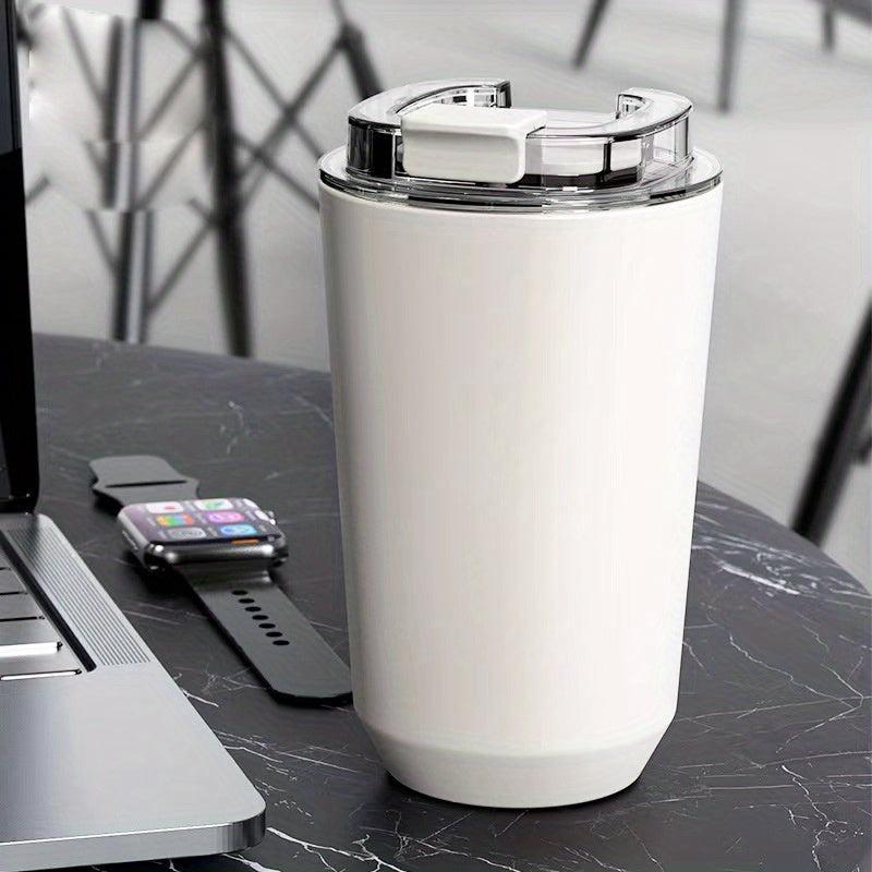 13oz Stainless Steel Travel Coffee Mug Leak Proof Lid Insulated Water Cup