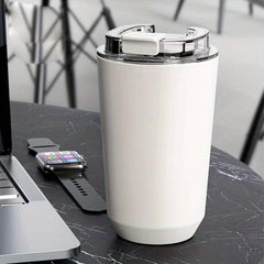 13oz Stainless Steel Travel Coffee Mug Leak Proof Lid Insulated Water Cup
