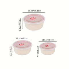 Portable Fresh-keeping Bowl with Lid - Leakproof Food Container