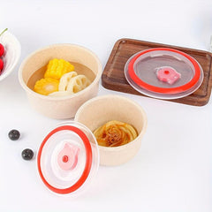 Portable Fresh-keeping Bowl with Lid - Leakproof Food Container