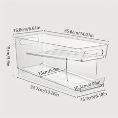 Soda Can Dispenser Beverage Rack for Fridge Freezer Pantry Kitchen Counter