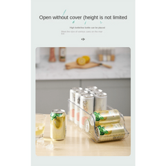 Soda Can Dispenser Beverage Rack for Fridge Freezer Pantry Kitchen Counter