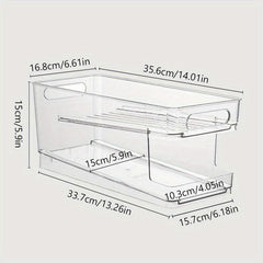 Soda Can Dispenser Beverage Rack for Fridge Freezer Pantry Kitchen Counter