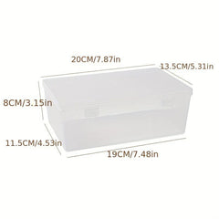 Rectangle Egg Storage Box Leak Proof Plastic Reusable Box Hand Wash