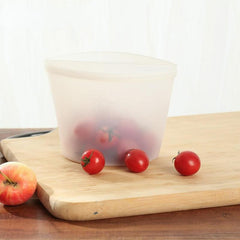 Leakproof Silicone Food Storage Bag Reusable Fresh-keeping Organizer