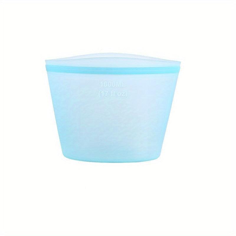 Leakproof Silicone Food Storage Bag Reusable Fresh-keeping Organizer