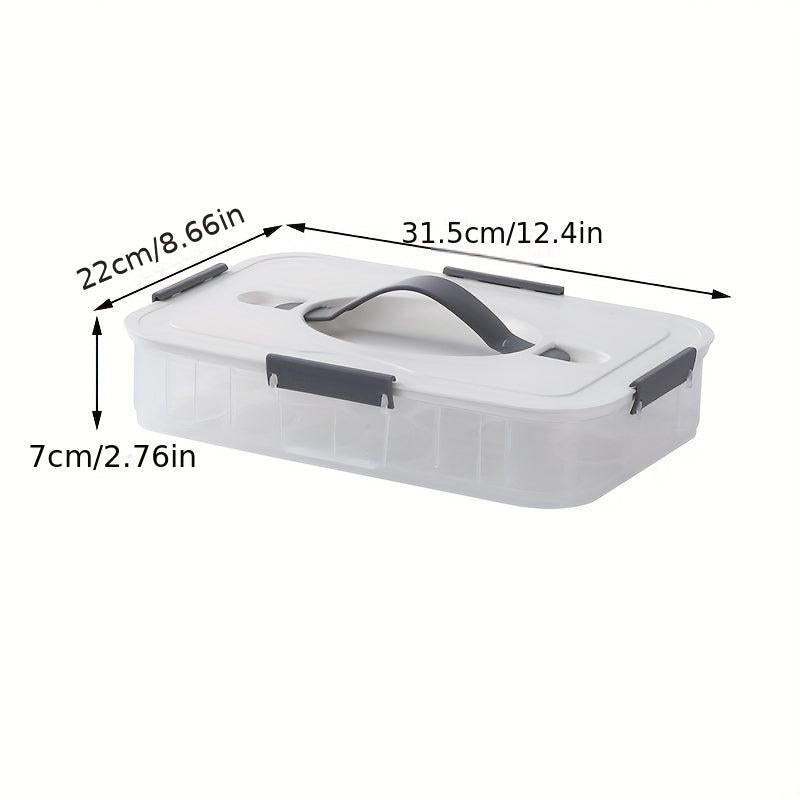 1pc Leak Proof Egg Storage Box Hand Wash, Multipurpose Reusable Egg Container