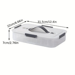 1pc Leak Proof Egg Storage Box Hand Wash, Multipurpose Reusable Egg Container