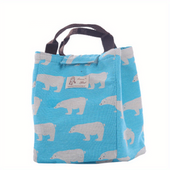Flamingo Print Insulated Lunch Bag Office Work School Leakproof