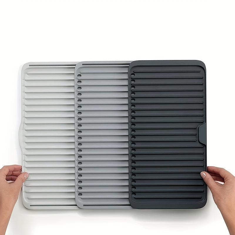 1pc Folding Kitchen Shelf Removable Expandable Adjustable Drainage Mat