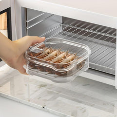 6pcs 350ml Fresh Keeping Box Refrigerator Crisper Set