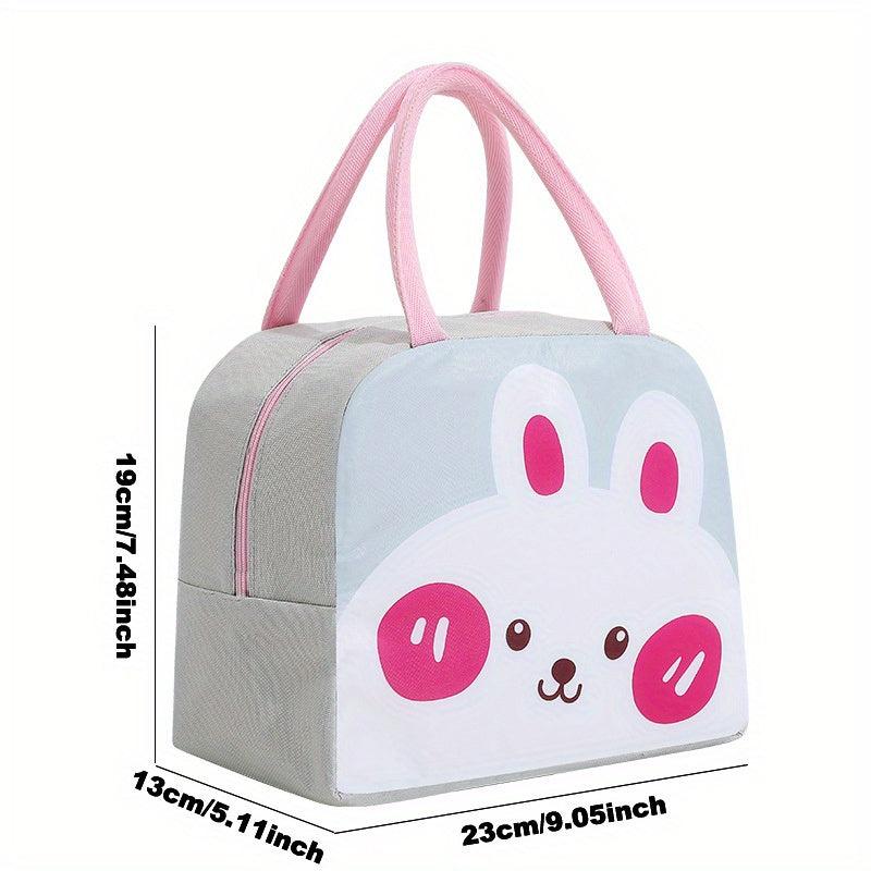 Cartoon Insulated Lunch Bag Aluminum Foil Lunch Box Leakproof Freezable