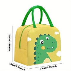 Cartoon Insulated Lunch Bag Aluminum Foil Lunch Box Leakproof Freezable