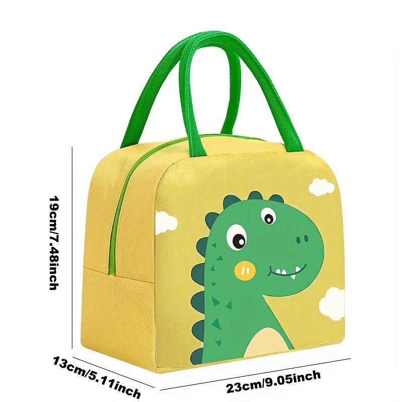 Cartoon Insulated Lunch Bag Aluminum Foil Lunch Box Leakproof Freezable