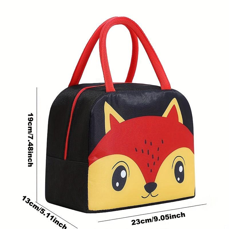 Cartoon Insulated Lunch Bag Aluminum Foil Lunch Box Leakproof Freezable
