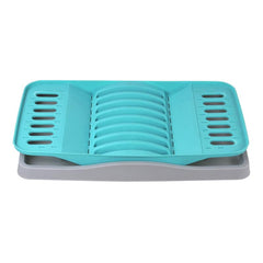 Creative Plastic Cutlery Plate Bowl Storage Rack Dish Holder Kitchen Accessories
