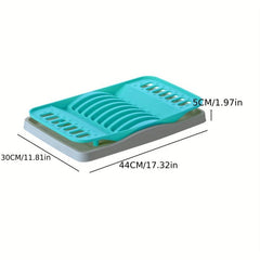 Creative Plastic Cutlery Plate Bowl Storage Rack Dish Holder Kitchen Accessories